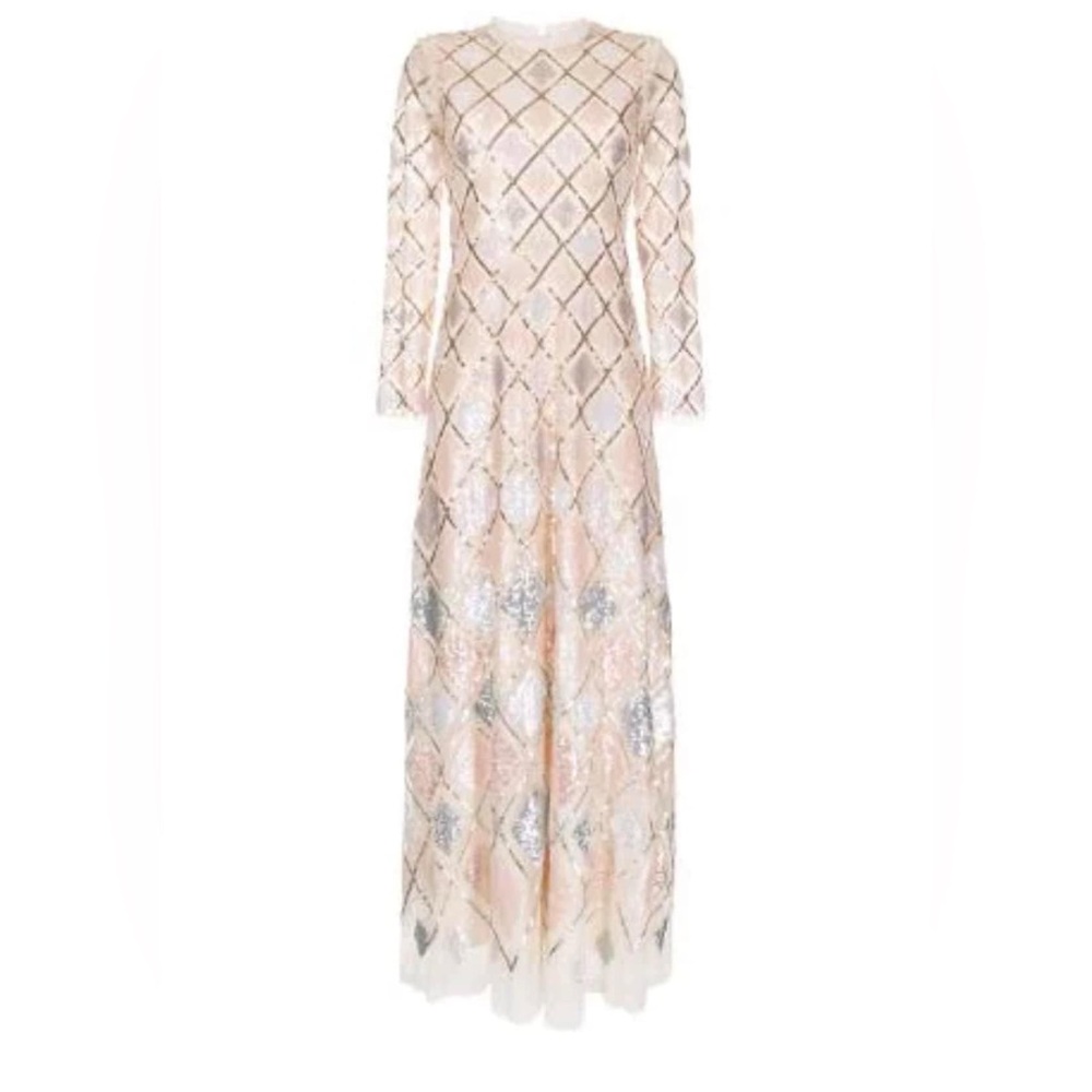Needle & thread Champagne gown
